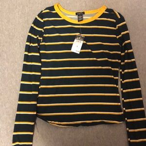 Rue 21 long sleeved striped shirt